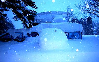 After heavy snowfall Dec. 2014